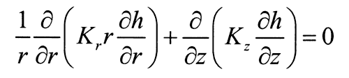 Corrected Hvorslev shape factor.