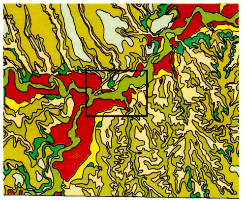 Soils map of Decatur County.