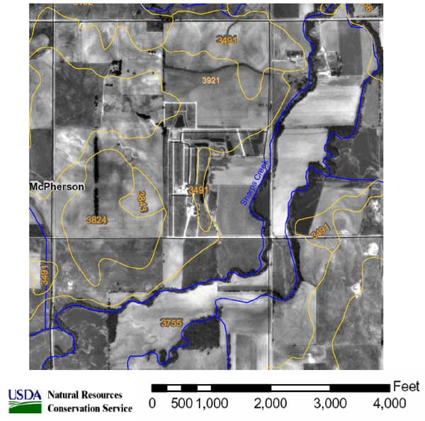 Soil survey map.