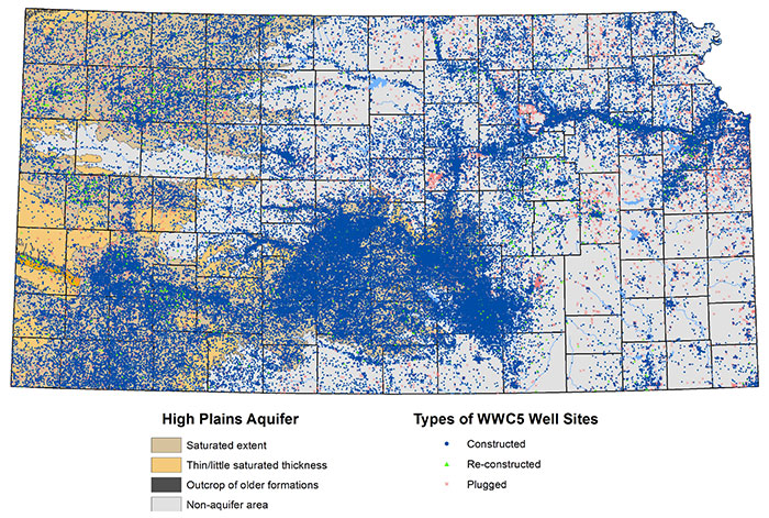 WWC5 well sites.