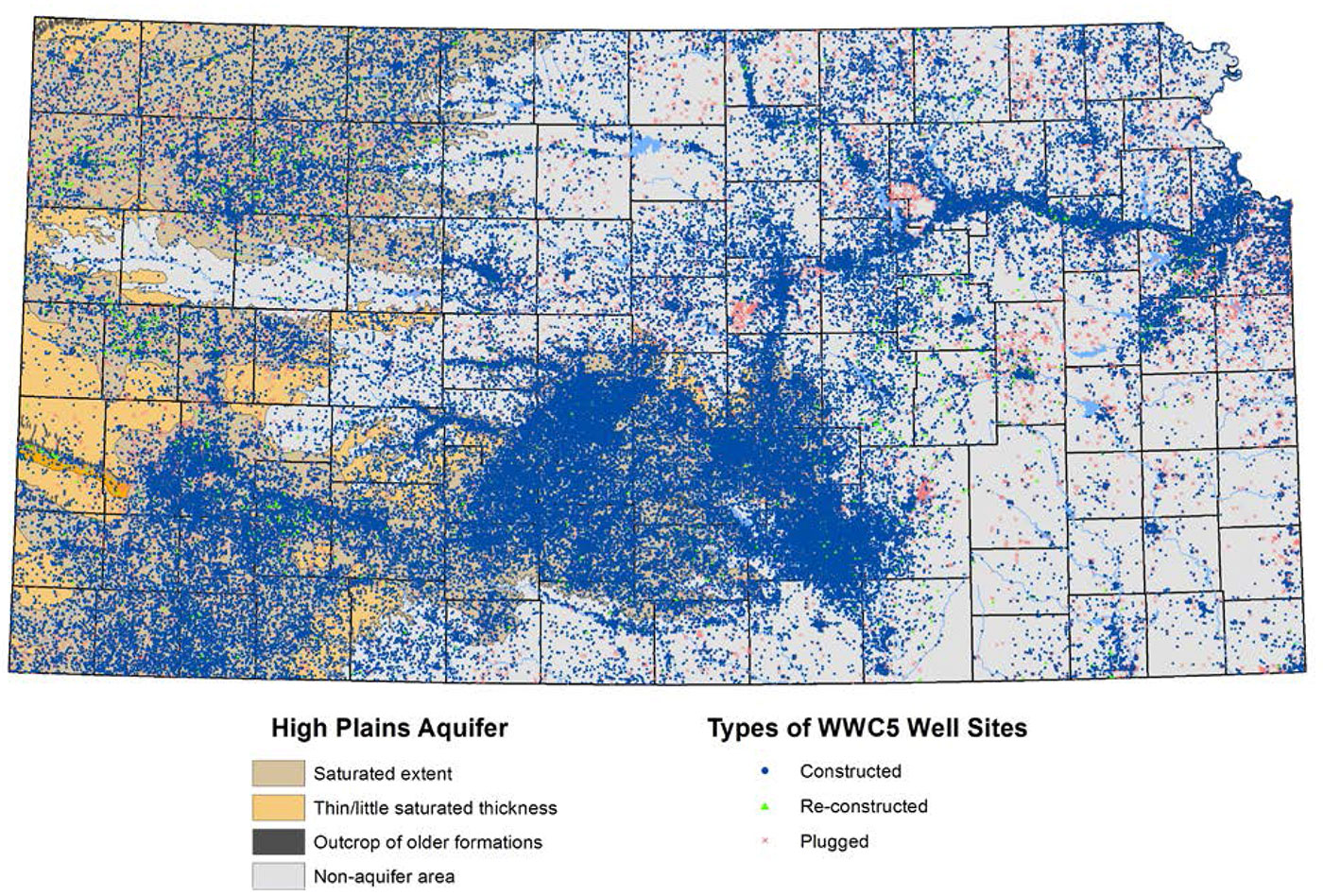 WWC5 well sites.