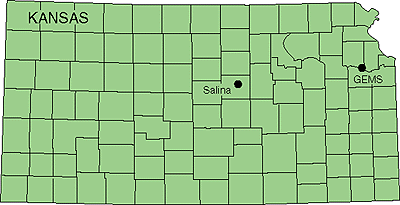 index map of Kansas