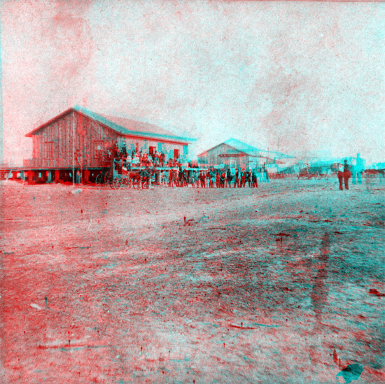 1867 Photo of depot, Ellsworth, Kansas