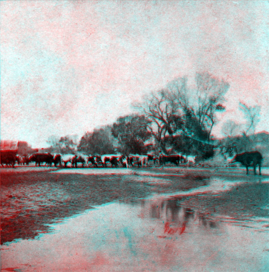 1867 Photo of Smokey Hill River Crossing