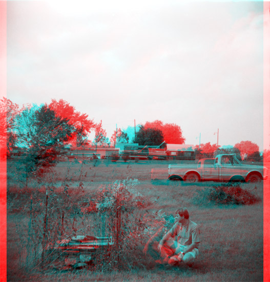 1990s Photo of well near Lecompton, Kansas