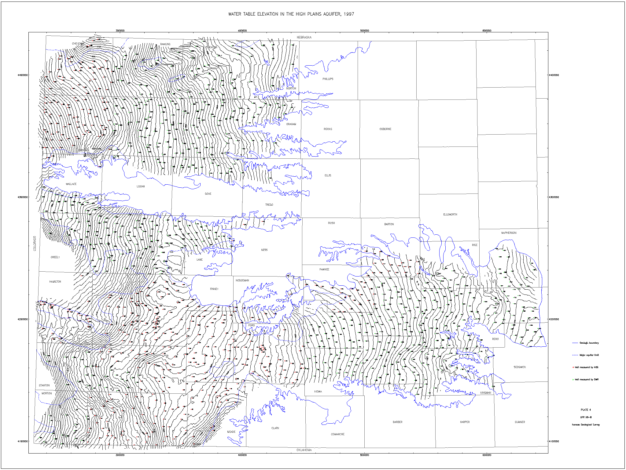 large map water table