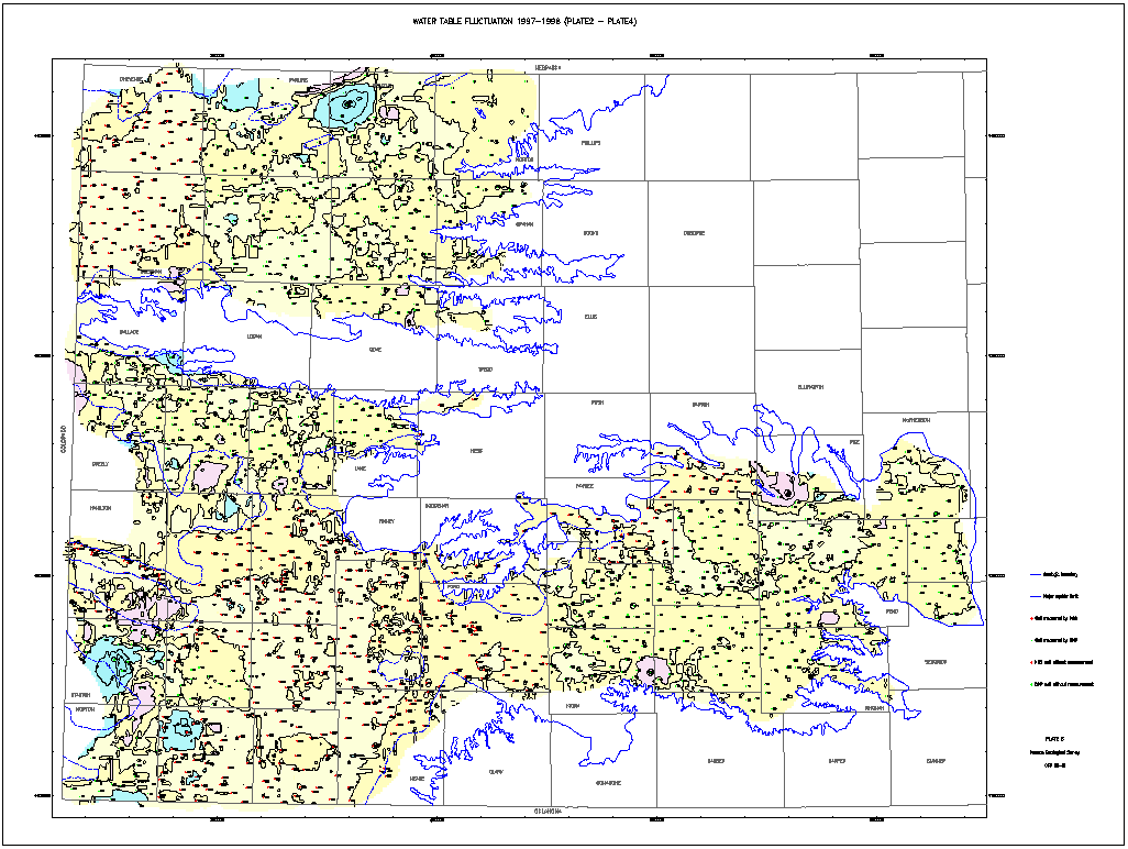 small map water table change