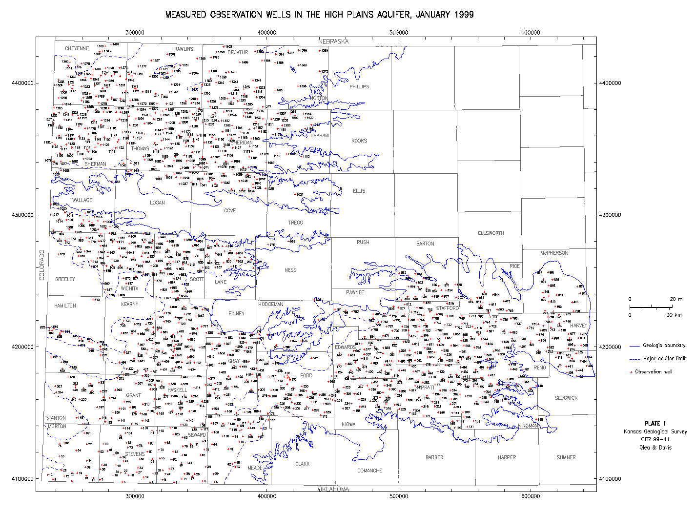 small map observation wells