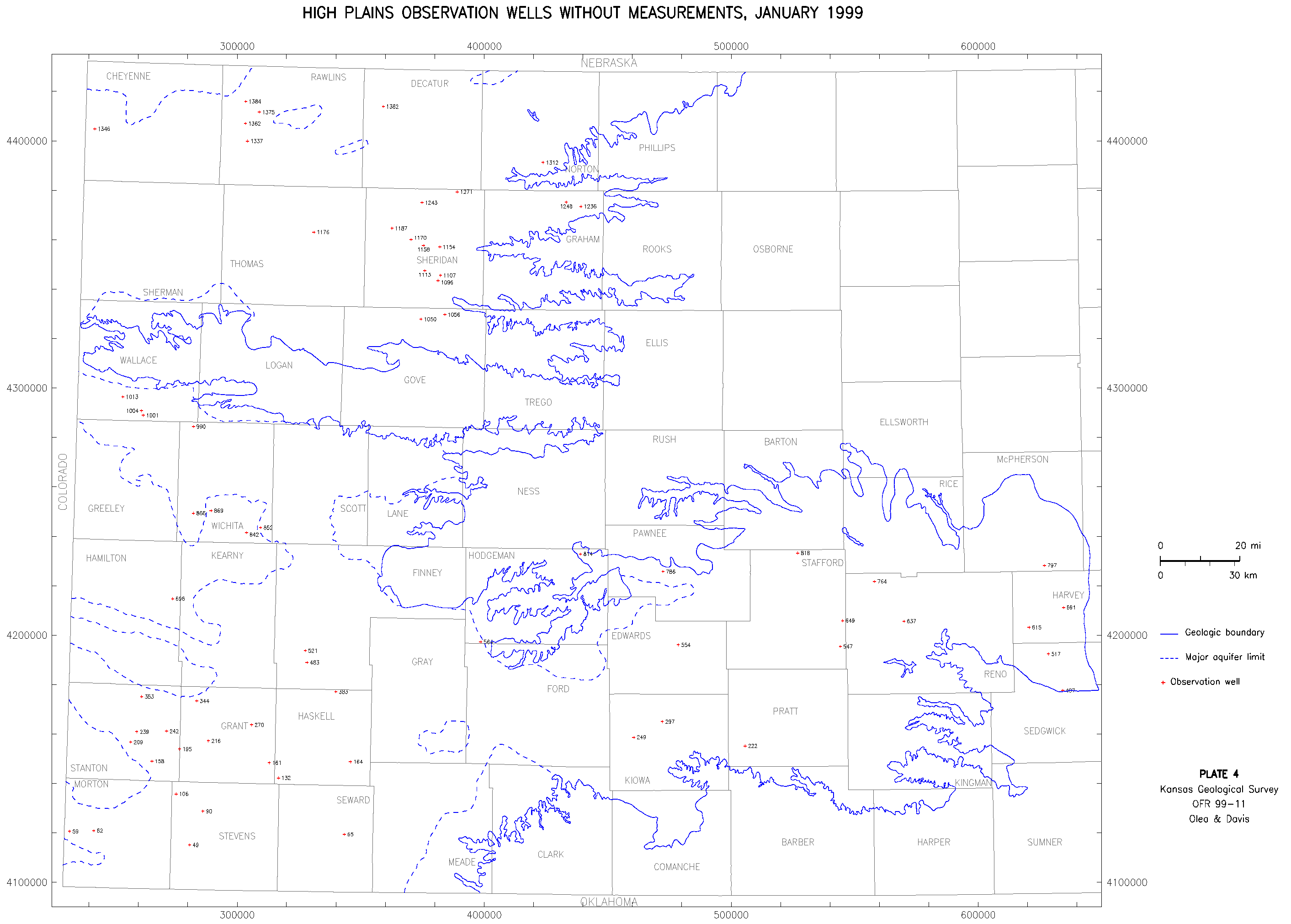 Wells Without Measurements