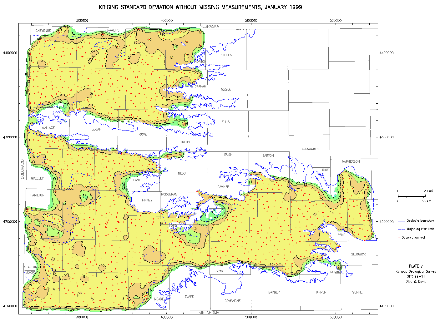 Kriging Std Dev., no missing