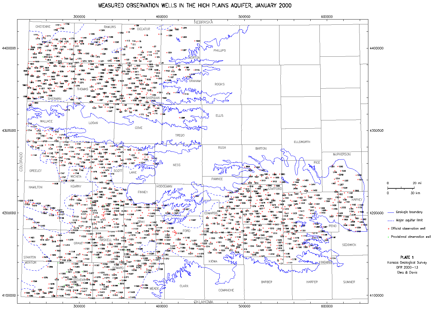 small map observation wells