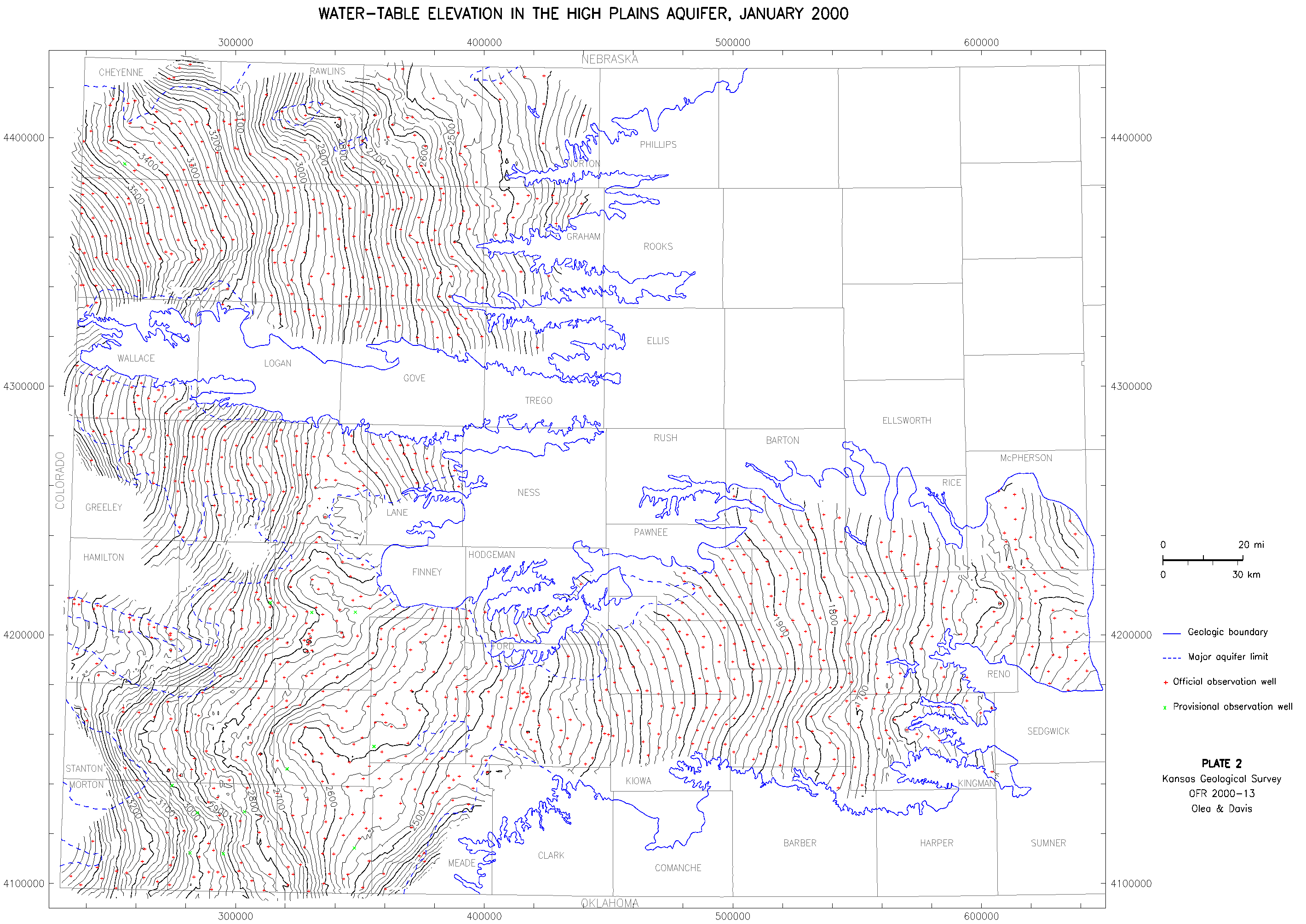 Water-Level Elevation