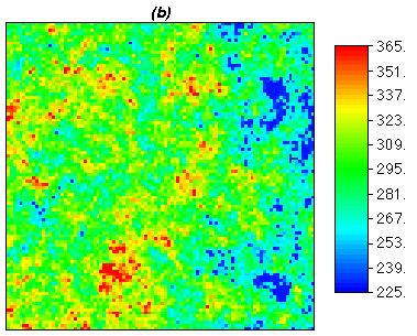 color map of formation thickness