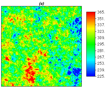 color map of formation thickness