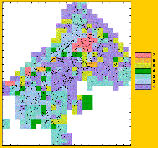 proximal map of cluster data