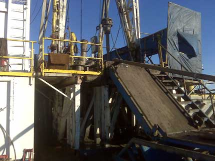 picture of drilling rig