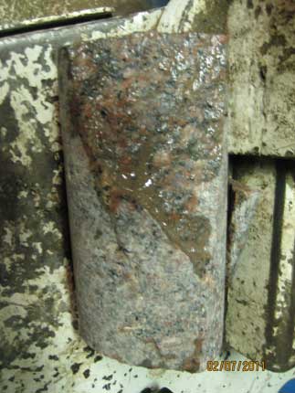 Granite core.