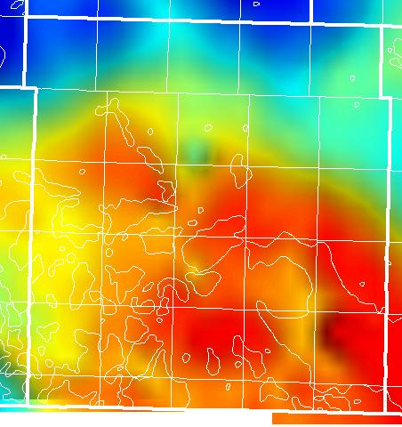 Meade gravity map