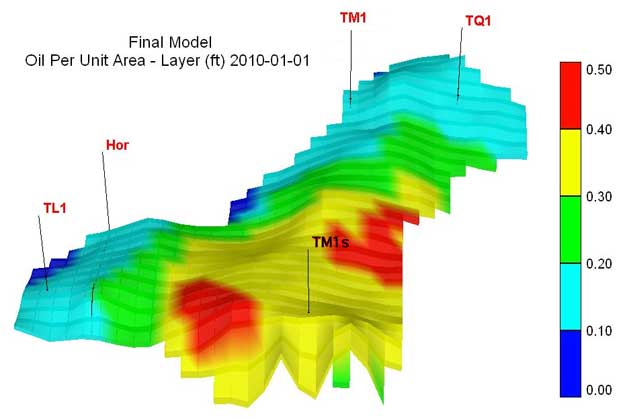 Highest points near TQ1 and northern TM1, drops to south (TM1s) and southwest (TL1).