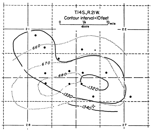 Structure map of Sunny Slope field.