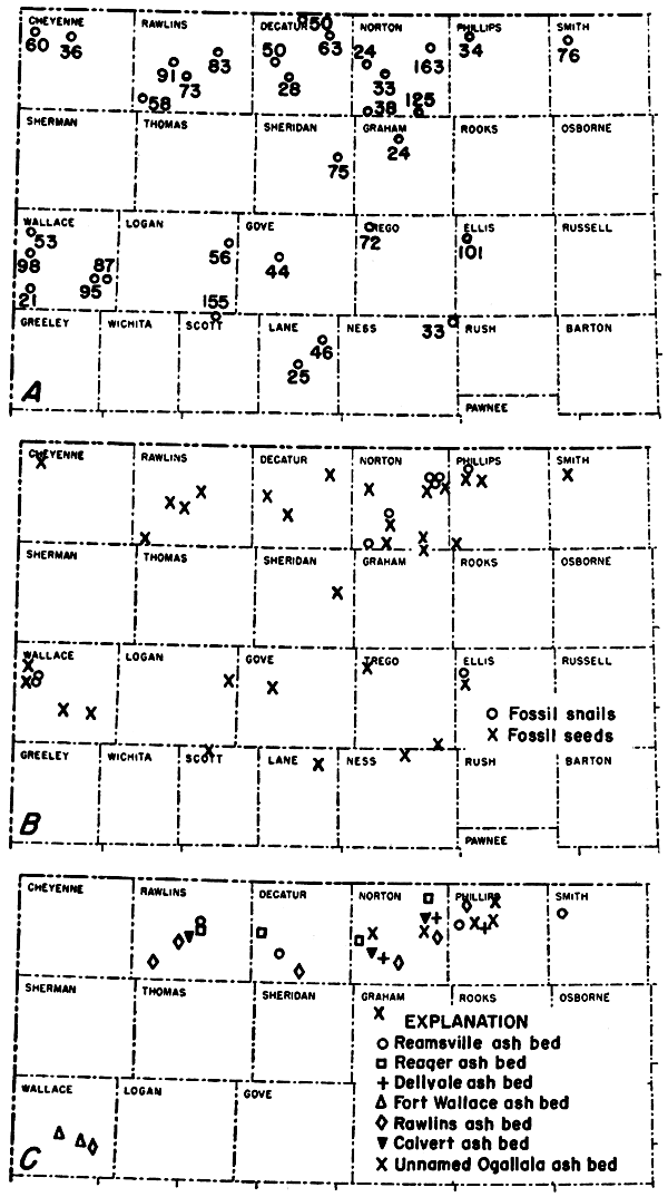 Study includes sites in NW Kansas; counties north and west of Barton, Rush, and Russell up to Cheyenne.