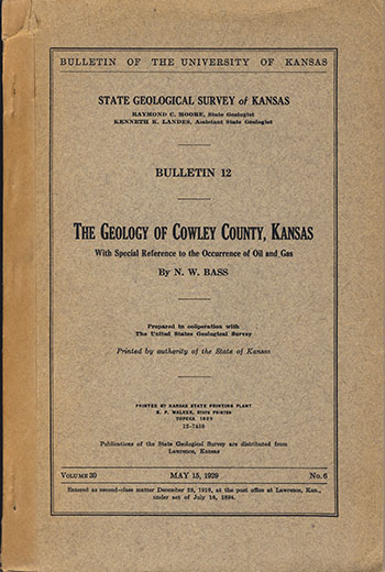 Cover of the book; brown cloth, black text.
