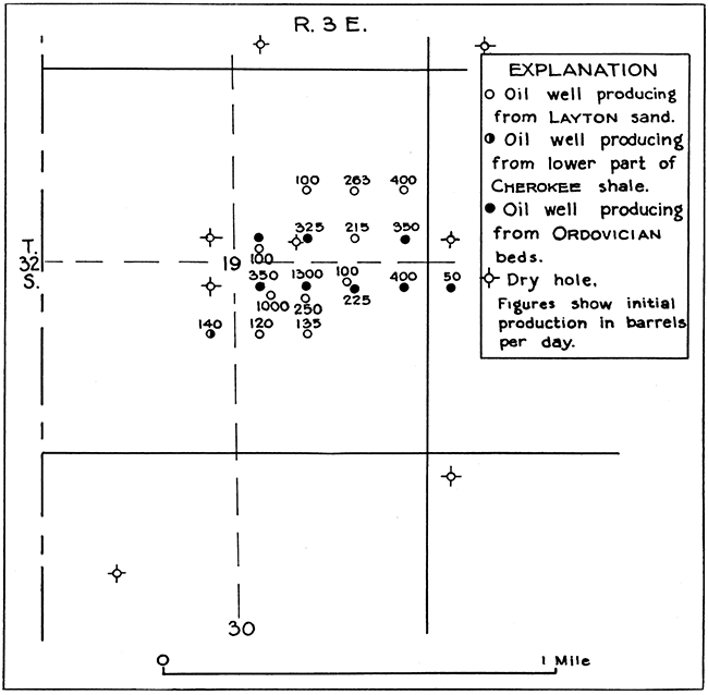 Map of Slick-Carson field.
