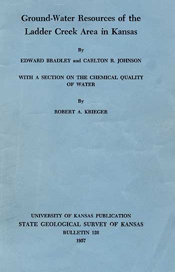 Cover of the book; light blue paper with black text.