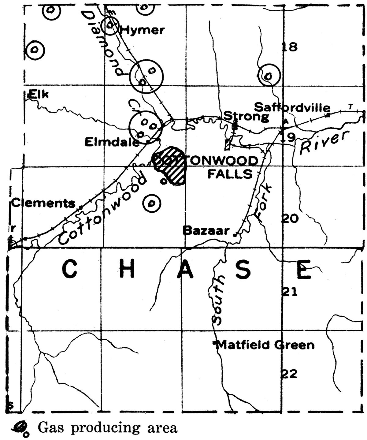 Chase county.