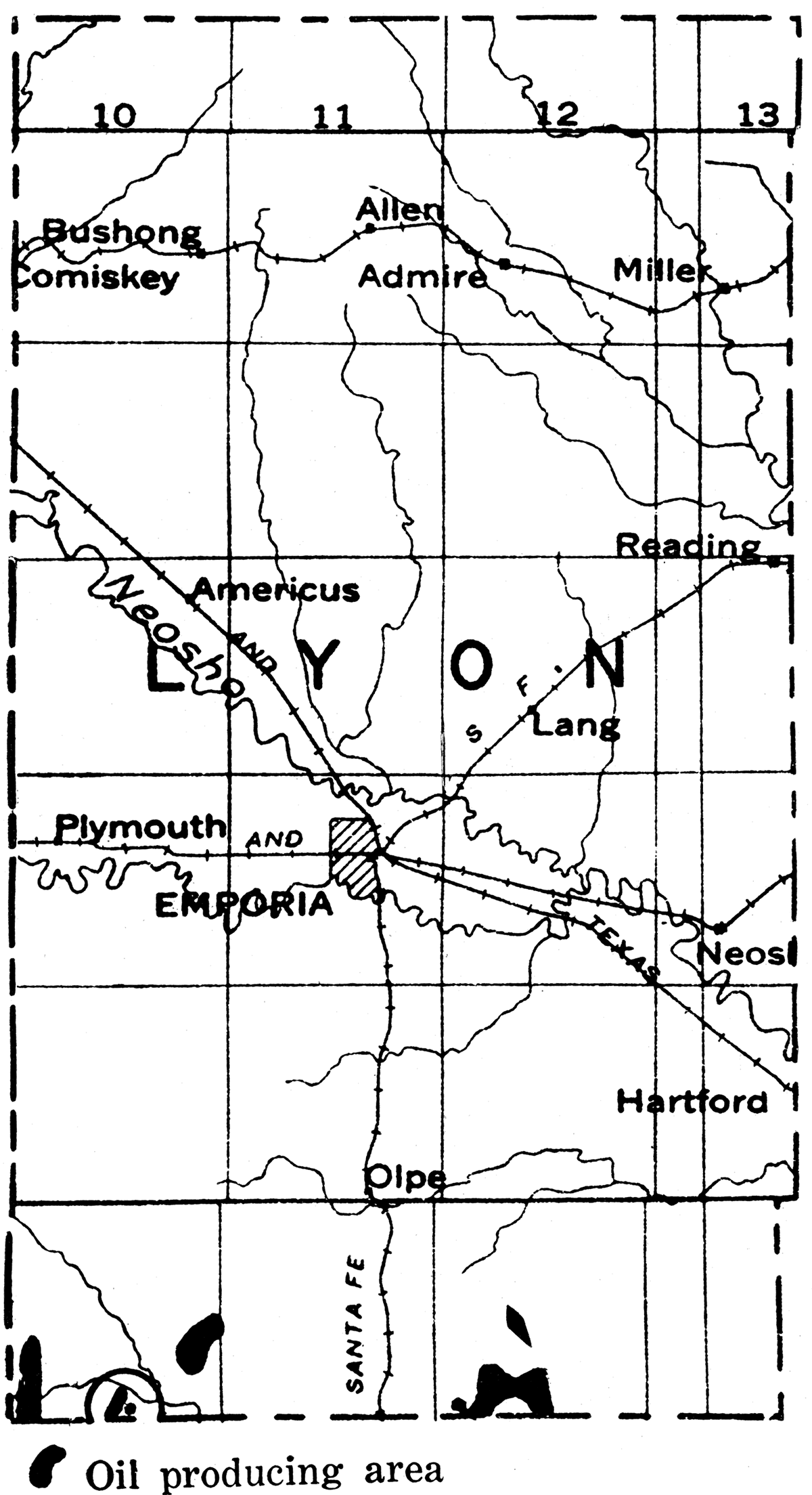 Lyon county.