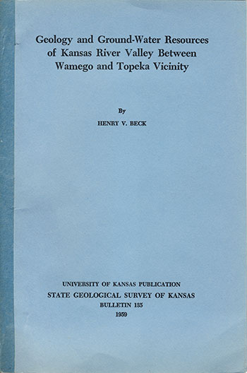 Cover of the book; blue paper with black text.