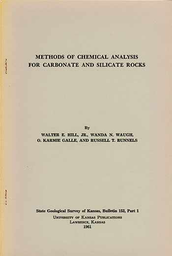 Cover of the book; gray paper with black text.