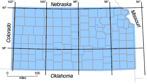 Pennsylvanian rocks are throughout Kansas.