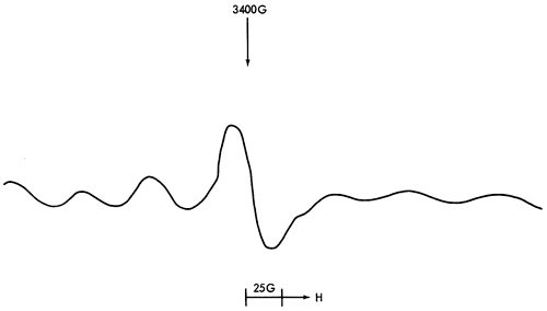 ESR spectra.