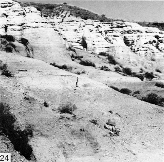 Black and white photo of Marker Unit 5, Gove County.