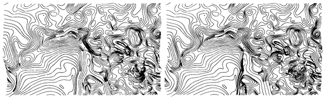 Aeromagnetic map of Delaware Pluton, southeast Missouri, stereo pair.