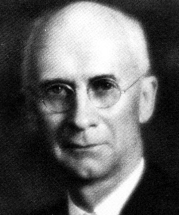 black and white photo of William Henry Twenhofel