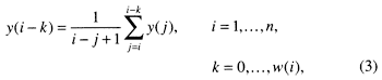 Equation for mixing the sediments through bioturbation.