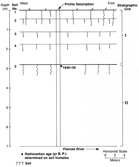 Cross-sectional diagram of the Patchen section.