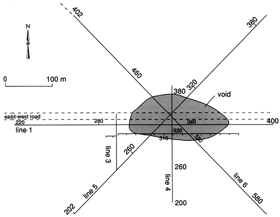 Location map for the Knackstedt site.