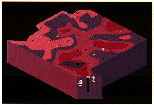 Anhydrite to Lansing time surface.