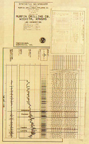 Synthetic seismogram of Lippelmann #1.