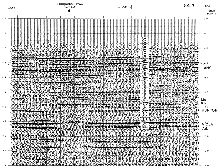 CDP profile 84-3; structure, normal polarity.