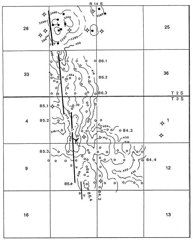 Final interpretation, Lansing-Viola isochron.