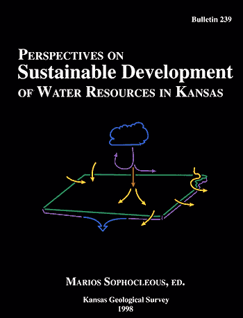 small image of the cover of the book; Black cover with white text, line drawing in color of simple water cycle.
