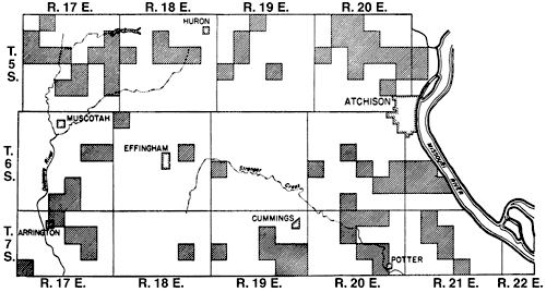Sections in every part of Atchison Co. had to haul water during drought of 1939-1940.