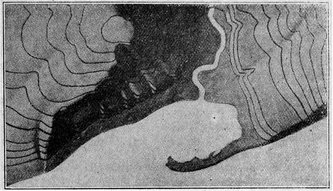 Model of the ideal landscape shown in Figure 34.