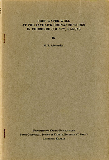 Cover of the book; tan paper with black text.