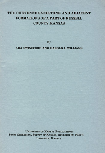 Cover of the book; blue paper with black text.