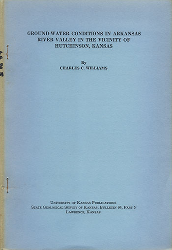 Cover of the book; blue paper; black text.